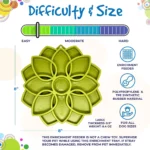 Mandala Design eTray Enrichment Tray for Dogs